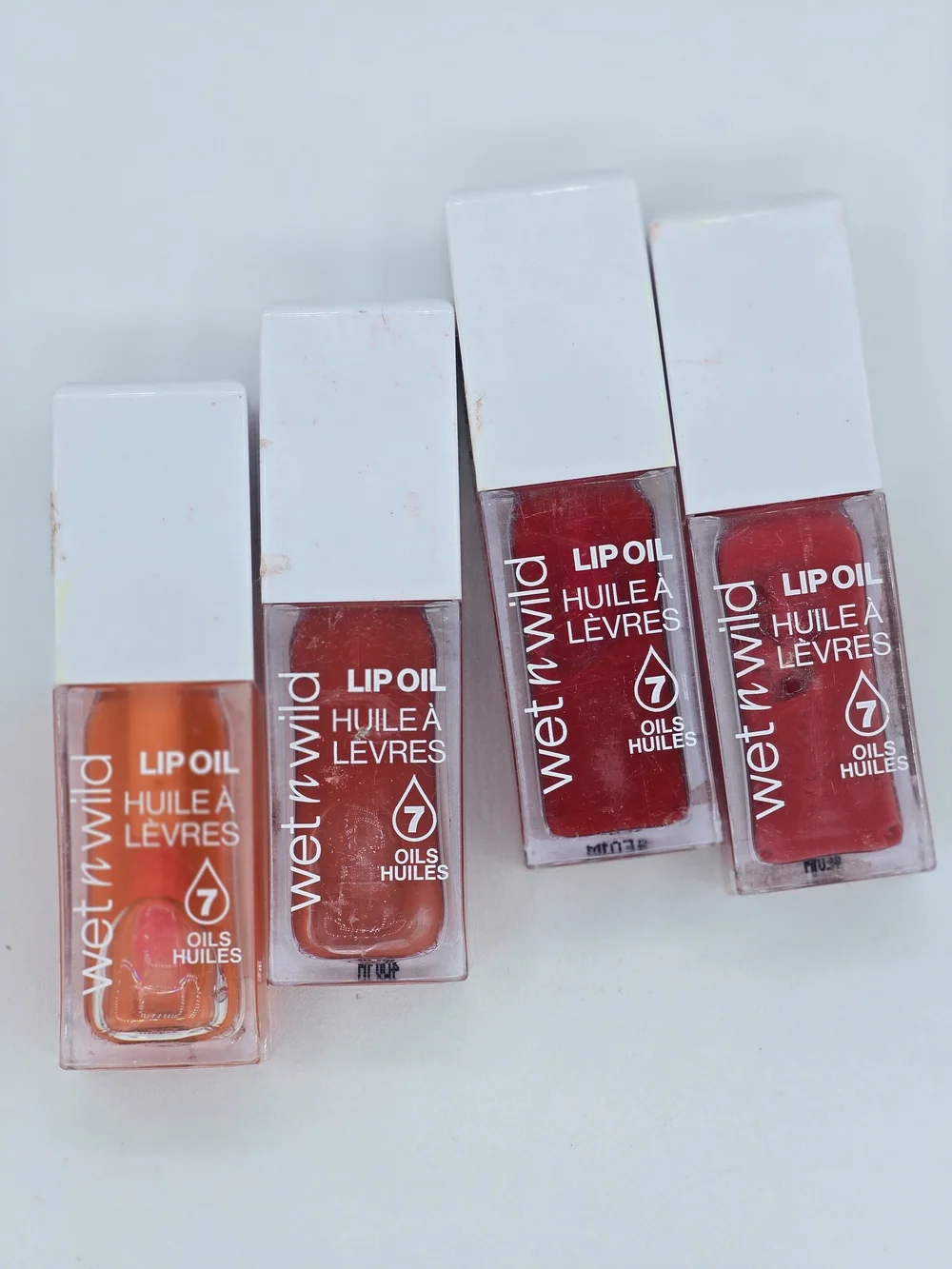 Wet n Wild Lip Oil Lot 4pc
